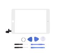 Écran tactile de remplacement pour iPad Mini 1 et iPad Mini 2, vitre tactile avec bouton Home et support de caméra, kit de réparation résistant