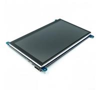 Écran tactile IPS pour Raspberry Pi 7" 1024 x 600 avec technologie capacitive et entrée pour Raspbian Ubuntu Kodi WIN10 IoT Système d'intégration