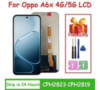 Écran tactile LCD de haute qualité de 6.75 pouces pour Oppo A6X 4G, ensemble numériseur d'affichage CPH2819, remplacement pour OPPO A6x 5G LCD CPH2823 Black NO Frame