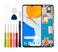 Écran tactile LCD Duotipa de rechange pour Honor X7a RKY-LX1 RKY-LX2 RKY-LX3 6,7" avec kit d'outils de réparation technique, noir.