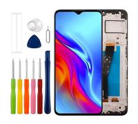 Écran tactile LCD Duotipa de rechange pour TCL 20Y TCL 20E 6125F 6125D 6156D 6156H 6,5" avec kit d'outils de réparation technique, noir.