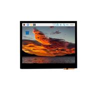 Écran tactile LCD IPS capacitif de 3,5" (E) compatible avec Raspberry Pi, Jetson Nano, PC Windows, interface HDMI résolution 640 × 480, prise audio