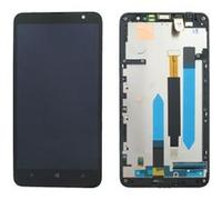 Ecran tactile + LCD noir pré-monté sur châssis de remplacement pour Nokia Lumia 1320 Noir G