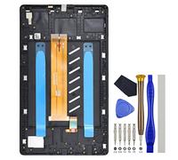 Écran tactile LCD numériseur complet pour tablette Samsung Galaxy Tab A7 Lite Tab A7 Lite Wi-Fi SM-T220 8,7" avec kit d'outils Noir