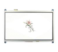 Écran tactile LCD résistif de 10,1" compatible avec Raspberry Pi/PC Résolution 1024 × 600 HDMI Interface d'affichage Panneau IPS