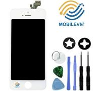Écran Tactile + LCD Retina Original - Apple - iPhone 5 - Blanc - Outils Inclus - Expédition 24H