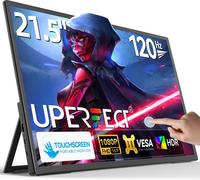 Écran tactile Moniteur portable, 21,5 pouces FHD, 120Hz taux de rafraîchissement, 120HZ Touch, prise européenne