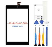 Écran tactile pour Amazon Kindle Fire HD8 HD 8 8th Gen 2018 L5S83A Écran tactile pour Kindle HD8 8TH 8" Digitizer Remplacement de l'écran avec Outils(Non LCD, noir)