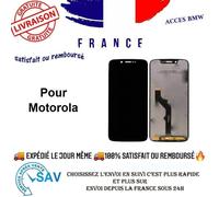 ✅ Ecran & Tactile Sans Châssis Noir Pour Motorola Moto G7 Play XT1952-2 ✅