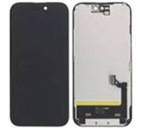 Ecran LCD et Vitre Tactile Soft Oled Premium Plus (IC Removable) Noir pour iPhone 15