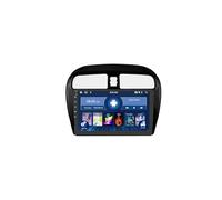 Écran tactile stéréo HD Android 15 2 DIN BBioss 22,9 cm pour Mitsubishi Mirage Spacestar Dodge Attitude 2012-2018 avec GPS Bluetooth mains libres radio FM caméra de recul Mirror Link Mul