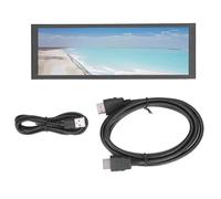 Écran Tactile TFT 7,9 Pouces LCD Portable, Moniteur Secondaire Pc 400x1280 IPS 60Hz - Vitre Trempée 6H, Multi - Touch sans Pilote, Compatible 10 (Type 1)