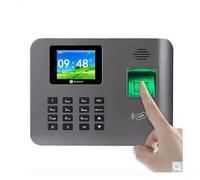 Écran TFT 2,4 Pouces Batterie intégrée WiFi Machine de pointage d'empreintes digitales Horloge GPS contrôle des employés Électronique