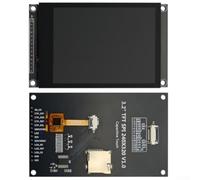 Écran TFT 3,2" résolution 240 x 320 pour carte d'interface spi 3,2" (écran | Résolution 240 x 320, couleurs vives 65 K, réponse tactile capacitive, pour bus série spi, électronique de bricolage