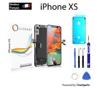 ECRAN TFT INCELL LCD VITRE TACTILE SUR CHASSIS REMPLACEMENT POUR IPHONE XS - OUISMART - Noir
