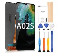 Écran TFT pour Samsung Galaxy A02s 159mm LCD Display pour Galaxy A02s A025F SM-A025F SM-A025M Écran Tactile Assembly avec Réparation Kit (Noir, Pas pour A025G A025U A025A A025V)