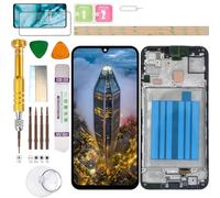 Écran TFT pour Samsung Galaxy A15 4G/5G Kit de remplacement d'écran | Kit tout-en-un avec cadre, écran HD+, pour SM-A155F/DSN, A156B/DSN