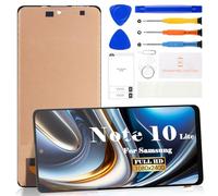 Ecran TFT pour Samsung Galaxy Note10 Lite Ecran LCD pour Samsung Note 10 Lite Ecran de Remplacement SM-N770F Touch Digitizer No Frame(Noir,sans Reconnaissance d'Empreinte Digitale)