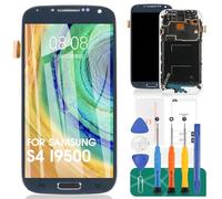 Ecran TFT pour Samsung Galaxy S4 i9500 Ecran LCD de Remplacement pour Samsung Galaxy S4 2013 GT-I9500 Let GT-I9500 Ecran Tactile (Bleu, Pas pour I9505)