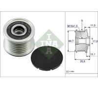 Écran thermique d'échappement 535 0086 10 INA pour MERCEDES-BENZ CLASSE C CLK