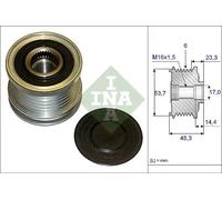 Écran thermique d'échappement 535 0204 10 INA pour OPEL SAAB