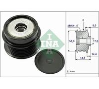 Écran thermique d'échappement 535 0271 10 INA pour HYUNDAI KIA