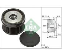 Ina Écran thermique d'échappement 535 0316 10 pour Subaru Forester, Legacy VI, XV