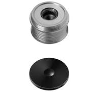 HELLA 9XU 358 038-251 Poulie roue libre, alternateur - Filetage: M16x1,5 | Nombre de gorges: 6 - avec cache