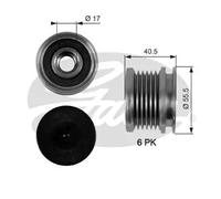 Écran thermique d'échappement OAP7040 GATES pour VW SEAT FORD