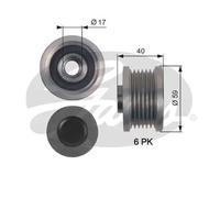 Écran thermique d'échappement OAP7144 GATES pour OPEL CHEVROLET BMW SAAB