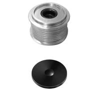 Hella Poulie roue libre alternateur 9XU 358 038-661 - Filetage M17x1,5, 8 gorges, avec cache