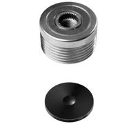 Hella Poulie roue libre d'alternateur 9XU 358 038-181, filetage M16x1,5, 6 gorges, avec cache