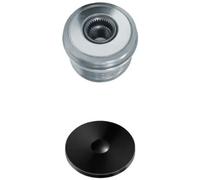 Hella Poulie débrayable d'alternateur 9XU 358 039-101 – Filetage M16x1,5, 6 gorges, avec cache