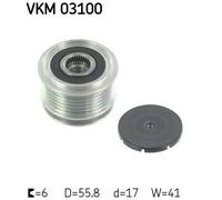 Écran thermique d'échappement VKM 03100 SKF pour VW SEAT FORD SKODA AUDI KTM LTI