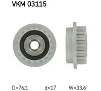 SKF VKM 03115 Poulie débrayable d'alternateur