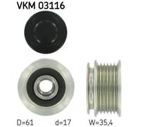 Écran thermique d'échappement VKM 03116 SKF pour VW AUDI SEAT SKODA