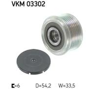 Écran thermique d'échappement VKM 03302 SKF pour FORD CITROËN FIAT LANCIA MINI