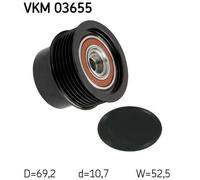 Écran thermique d'échappement VKM 03655 SKF pour VOLVO LAND ROVER