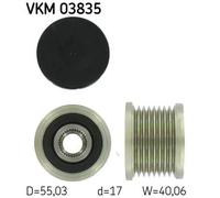 Écran thermique d'échappement VKM 03835 SKF pour MERCEDES-BENZ CLASSE M