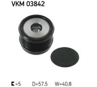 SKF VKM 03842 Poulie roue libre, alternateur