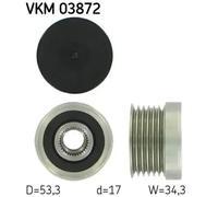 SKF VKM 03872 Poulie roue libre, alternateur