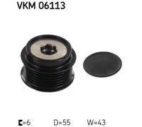 SKF VKM 06113 Poulie roue libre, alternateur