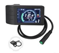 Écran UART 500C pour moteur Bafang BBS01 BBS02 HD, écran IPS de 5,6 cm avec indicateurs d'assistance de niveau de batterie de vitesse, écran LCD pour vélo électrique