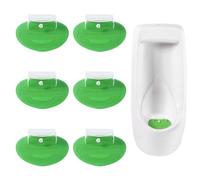 Ecran Urinoir Foot Desodorisant, Anti-eclaboussures Lot 6 Pieces | Filtration efficace, parfum longue duree, installation facile, Convient à la Plupart des Urinoirs