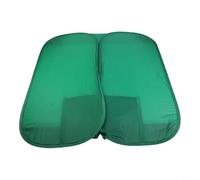 Écran vert, toile de fond portable, 102 x 103 cm, tissu en velours infroissable pour hroma, pliable avec sac pour diffusion en continu, bureau à domicile