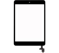 Ecran/Vitre iPad Mini 3 Tactile + Puce IC Noir