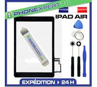 Écran vitre tactile complète - iLame Pro - iPad Air - Noir - Pré-assemblé - Outils inclus