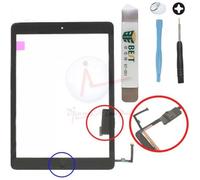 Ecran Vitre Tactile iPad 5 Air Noir Complète Pré Assemblée + Outils iLame Pro