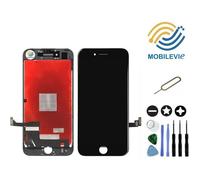 Mobilevie Ecran Replacement Compatible avec iPhone 8 Plus Noir : Écran LCD Tactile de Haute Qualité sur châssis