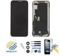 ECRAN VITRE TACTILE + OLED ORIGINAL ASSEMBLÉ SUR CHASSIS POUR IPHONE XS NOIR +OUTILS + FILM + EXPÉDITION SOUS 24H